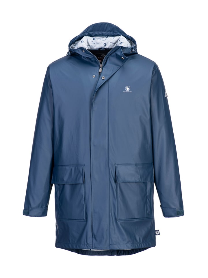 Regenjacke Parka in navy