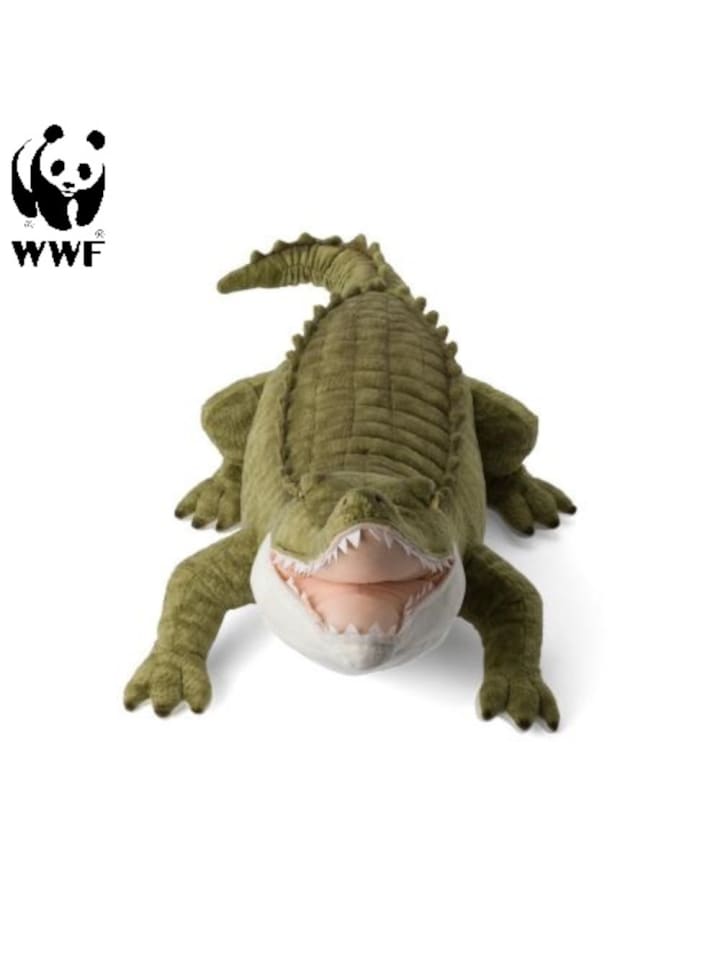Plüschtier - Krokodil (58cm) in grün
