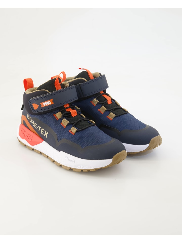 Klettstiefel in Blau