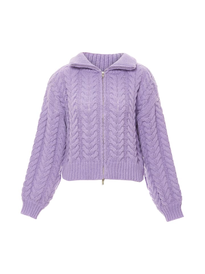 Damen Strickjacke in LAVENDEL