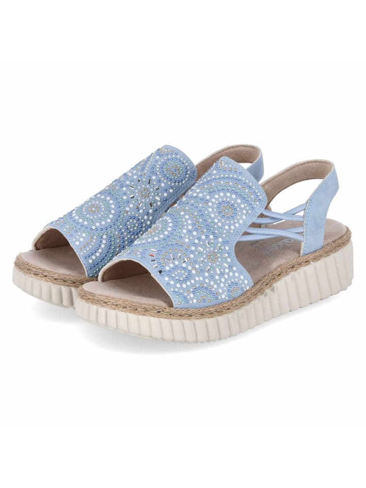 Sandalen in blau