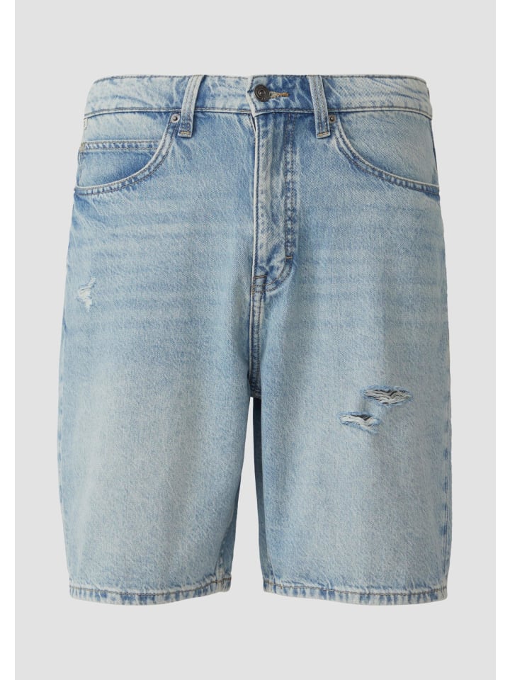 Jeans-Bermuda in 53Y4_blau