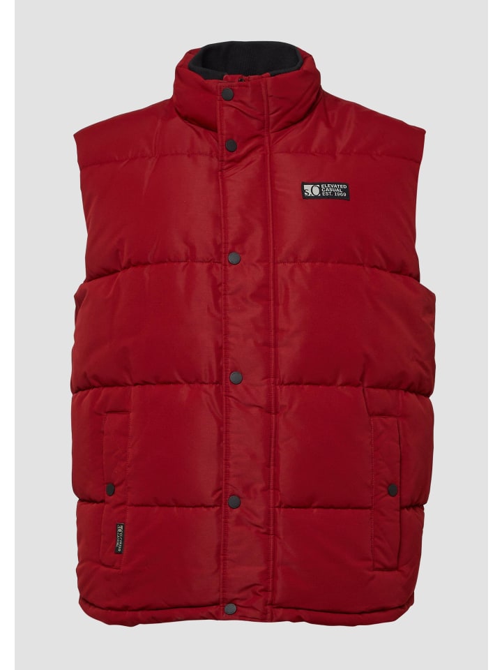 Outdoor-Weste in 3626_rot