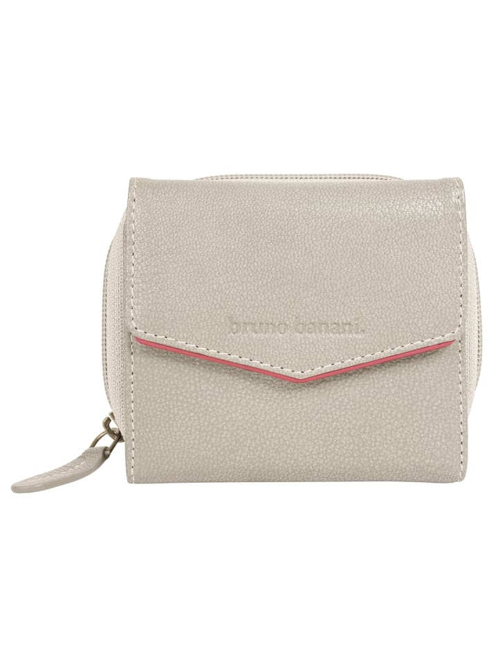 Geldbörse echt Leder in beige