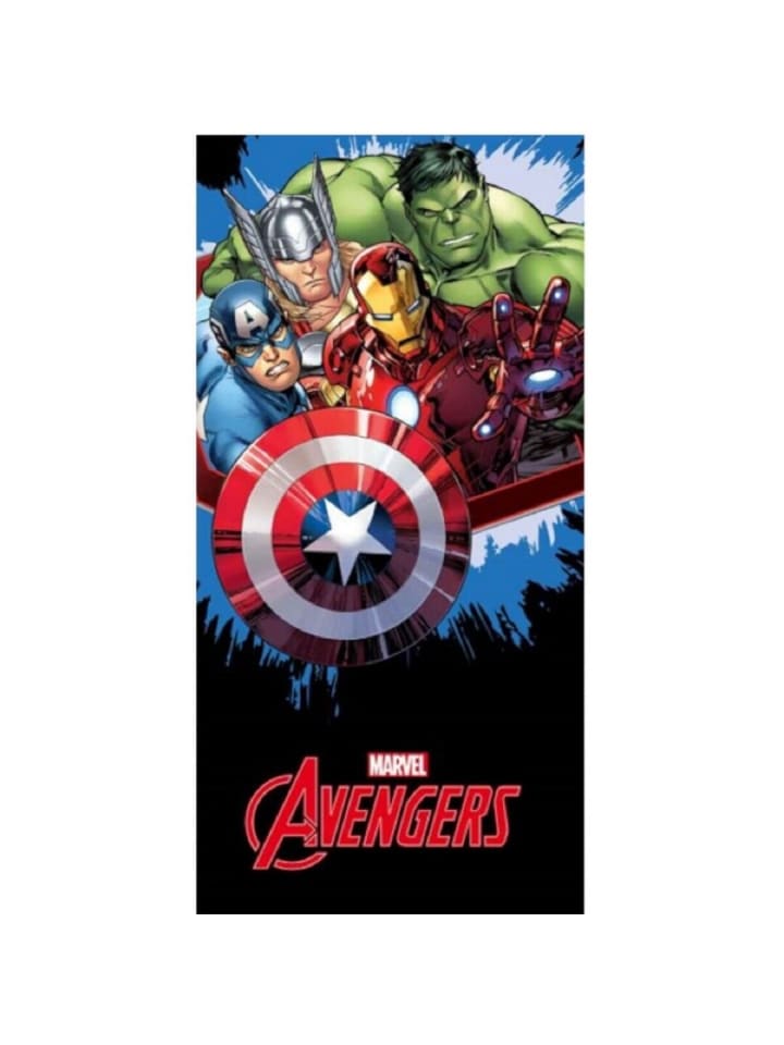 Avengers Badetuch 140x70 cm Hochwertiges & langlebiges Strandtuch in Mehrfarbig