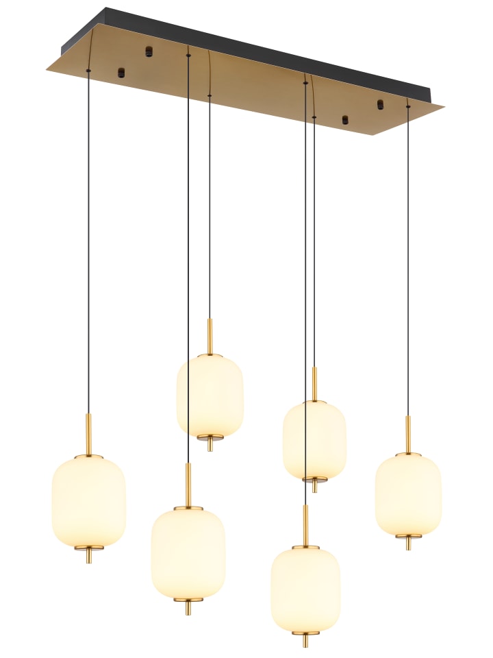 Hängeleuchte "EWALD" in gold