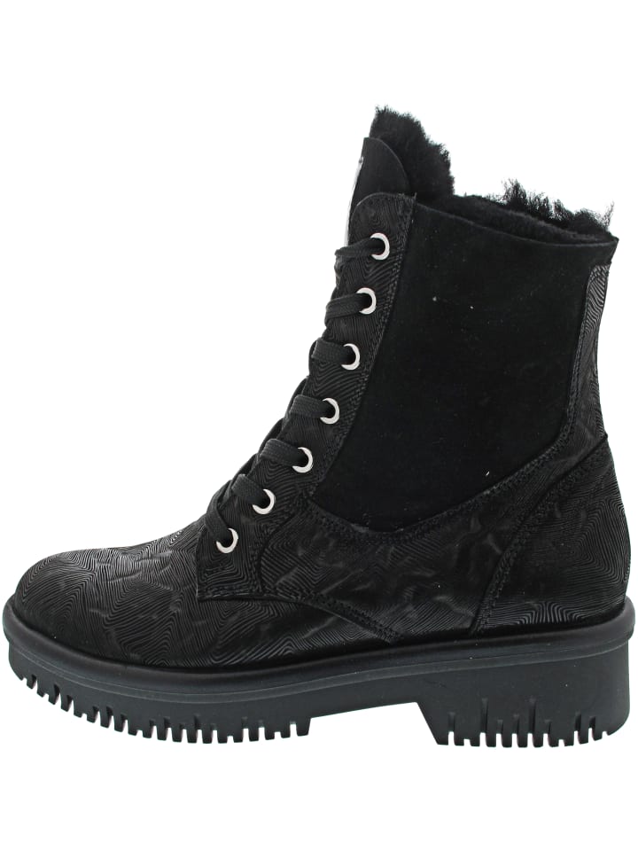 H-Alea Schnürstiefel Schwarz
