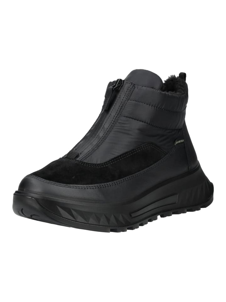 Stiefelette Schwarz/Schwarz