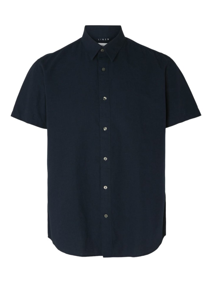 Hemd SLHREGSUN SHIRT SS CLASSIC in Blau