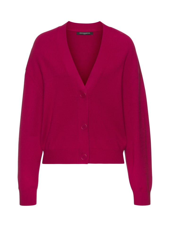 Strickjacke in rot
