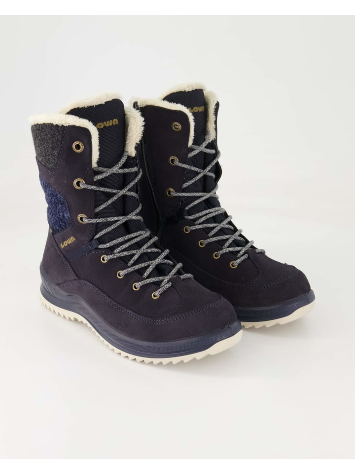 Winterstiefel in Blau