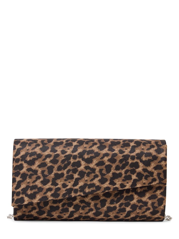 Abendtasche Amalia Leo in braun schwarz - 0001