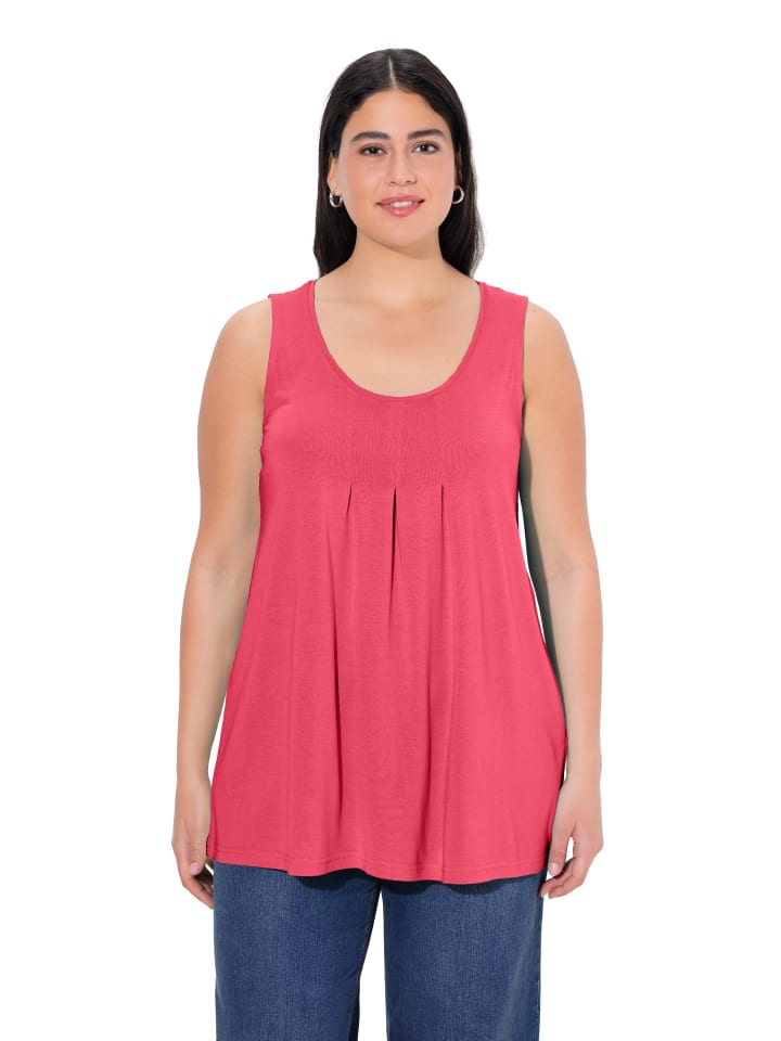 Strick-Top in helles fuchsia