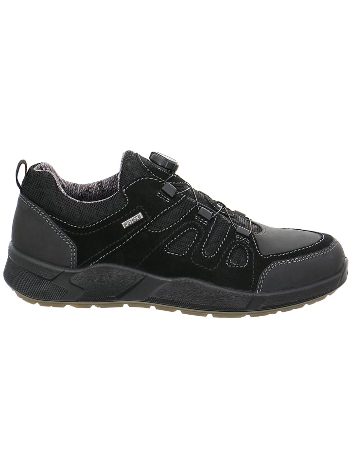 Schnürschuh in schwarz