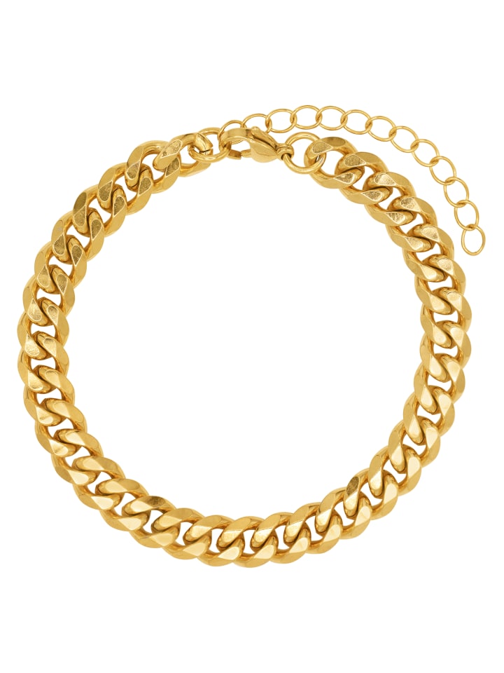 Gliederarmband Herren Kevin goldfarben in goldfarben