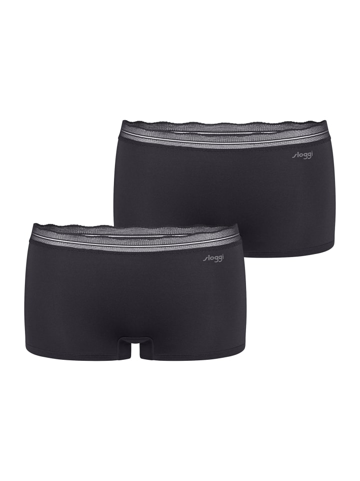 Panty Blue GO Blush in Black