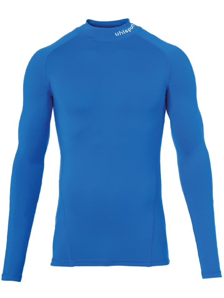 Longsleeve "Distinction Pro Baselayer Turtle Neck" in Blau