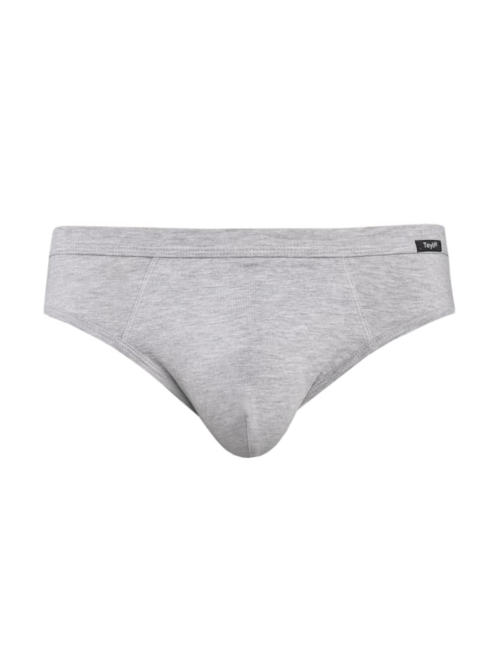 Baumwollslips für Männer Toni in grau