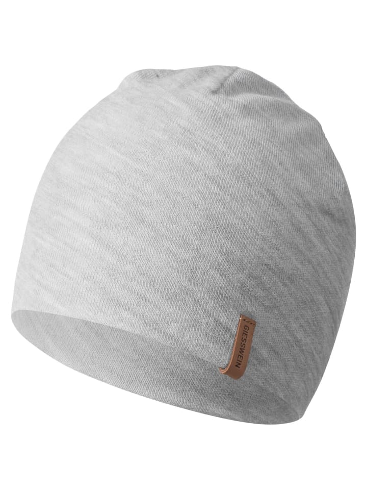 Strickmütze in weiß