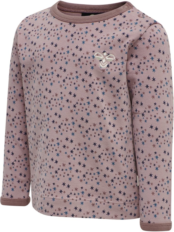 Shirt "Hmlstar T-Shirt L/S" in Rosa