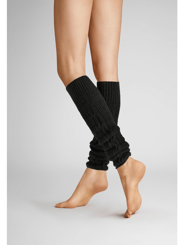 Beinstulpen Winter Spirit wärmend in Black