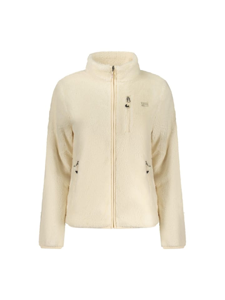 Weiß Polyester Damen Sweatshirt