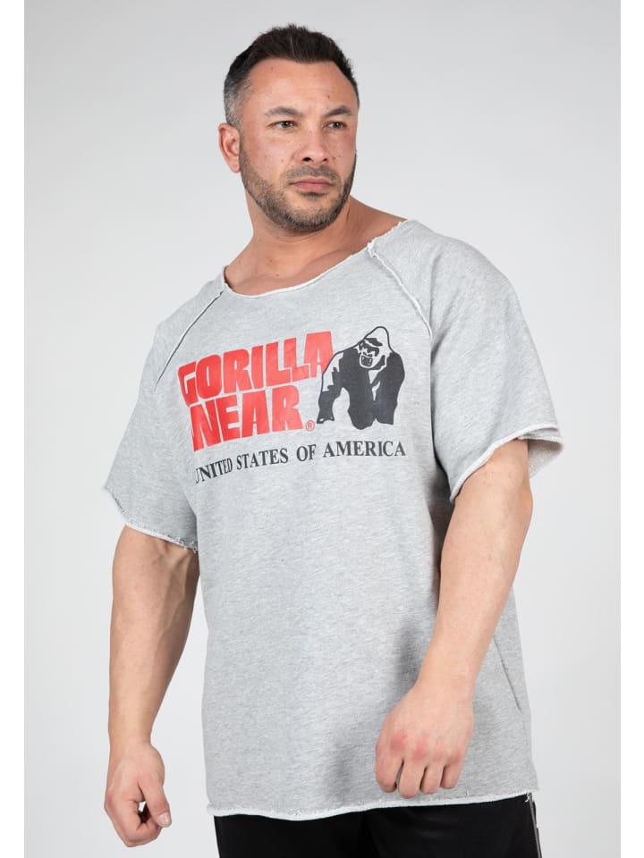 T-shirt - Classic Workout Top - Grau