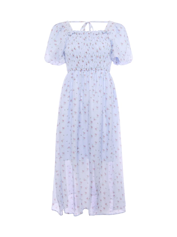 Women Dress in Blue