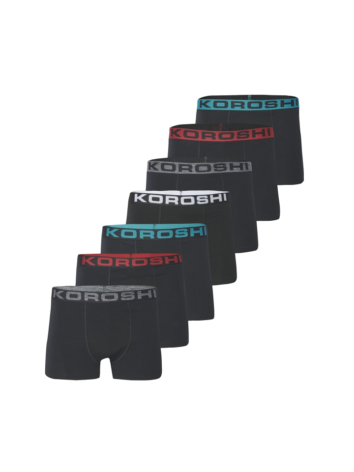 Boxershort-pack in Schwarz