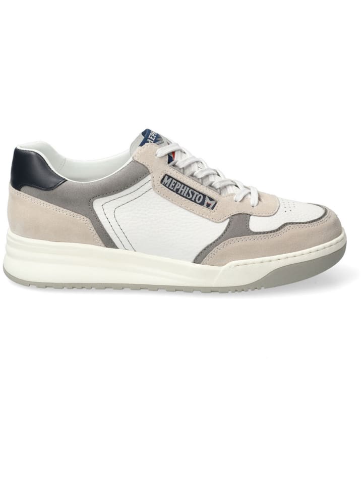 Sportlicher Schnürschuh in grau