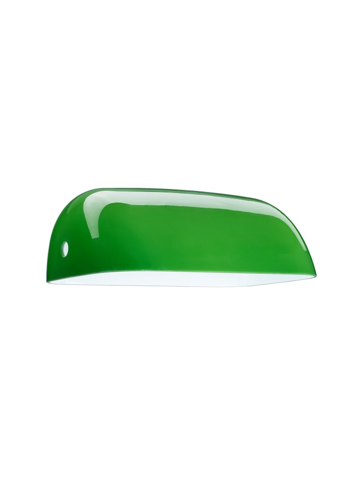 Lampenschirm für Tischlampe in Grün - (B)22,5 x (H)7,5 x (T)13,5 cm