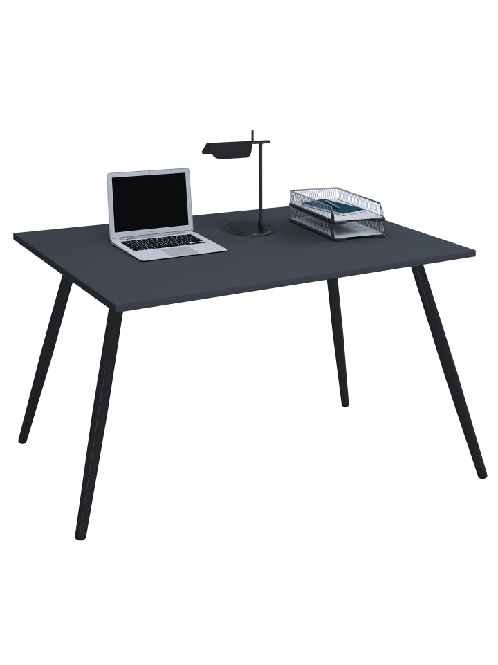 Schreibtisch Bürotisch Computertisch Salia 110x50 in Anthrazit