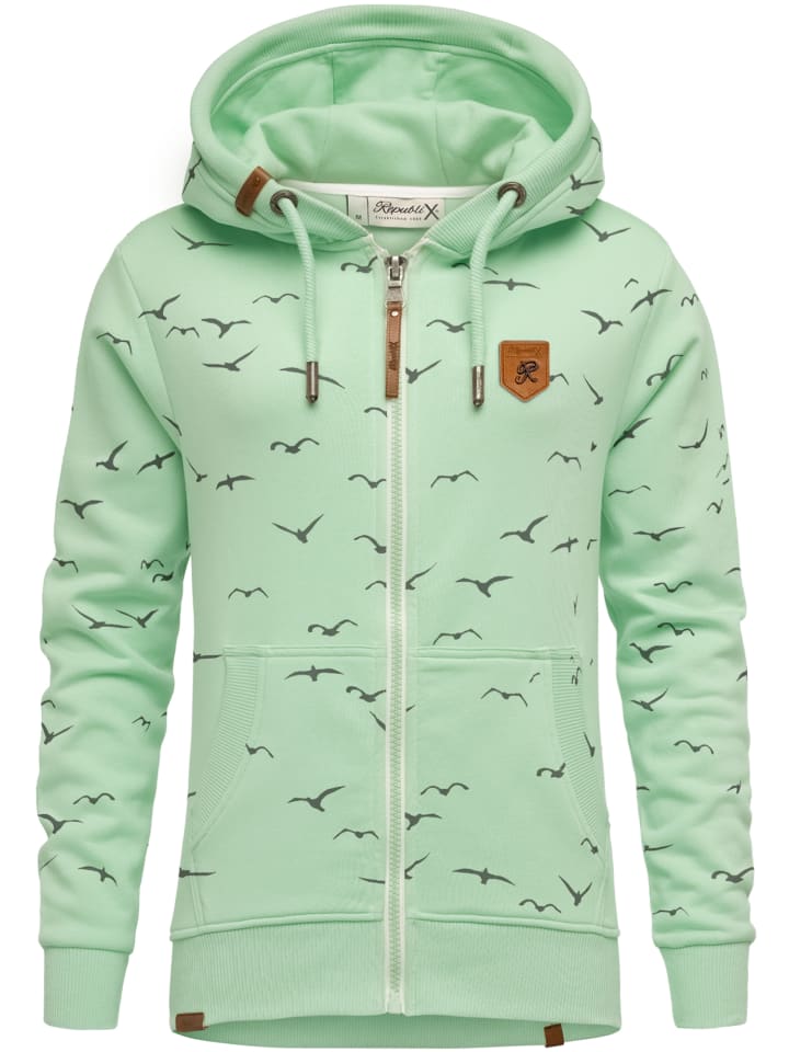 Kapuzenpullover LOLA in Mint