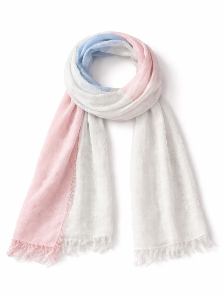 Schal " Tris " in rosa