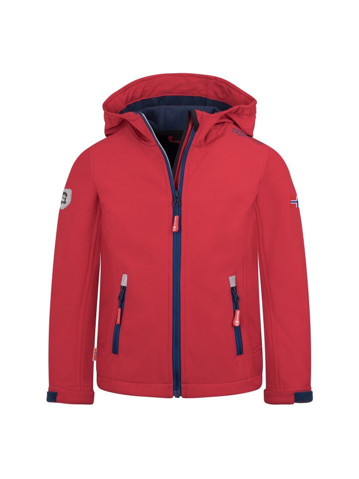 Softshelljacke Trollfjord in bright red
