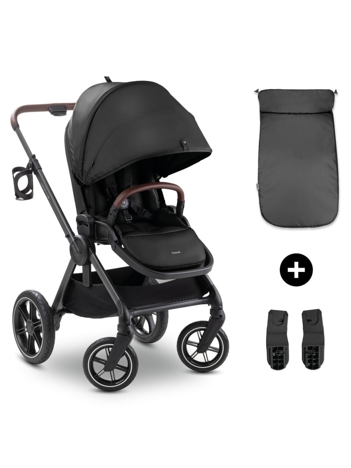 Buggy Comfort N Care inkl. Beindecke in black
