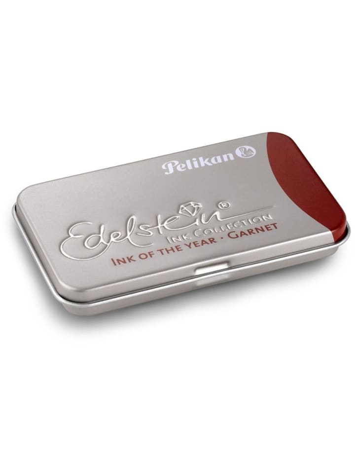 Tintenpatronen Edelstein GTP Metalletui Garnet Packung mit 6 Stück