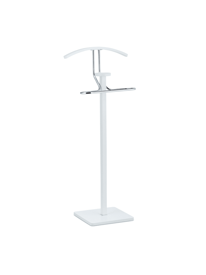 Stummer Diener in Weiß - (B)47 x (H)109,5 x (T)30 cm