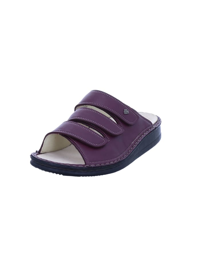 Pantoletten KORFU in Bordo