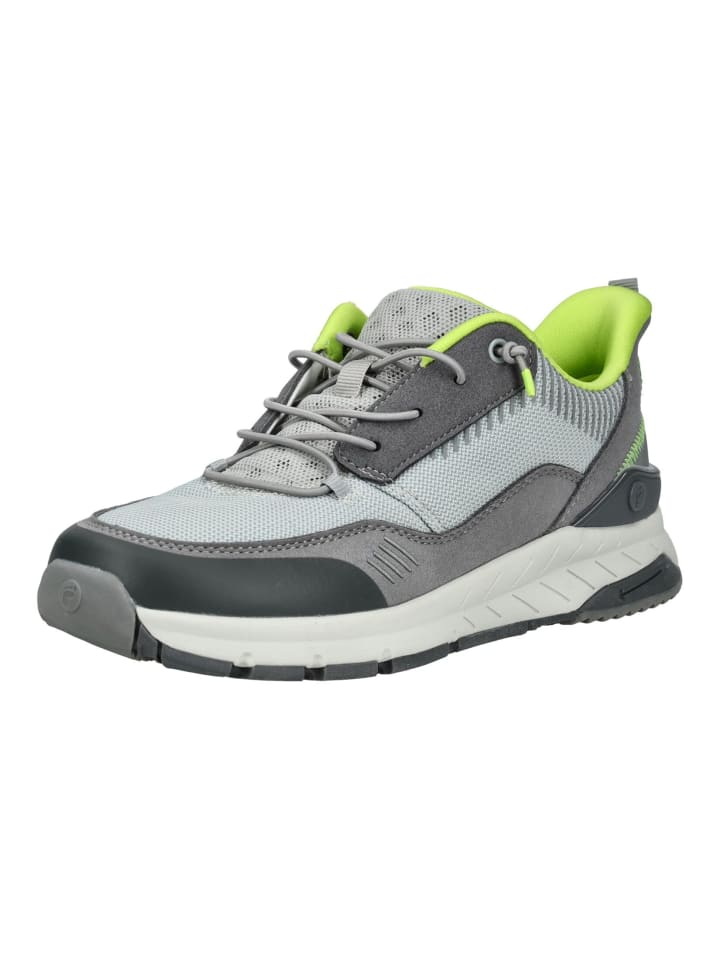 Halbschuhe Grau/Gelb