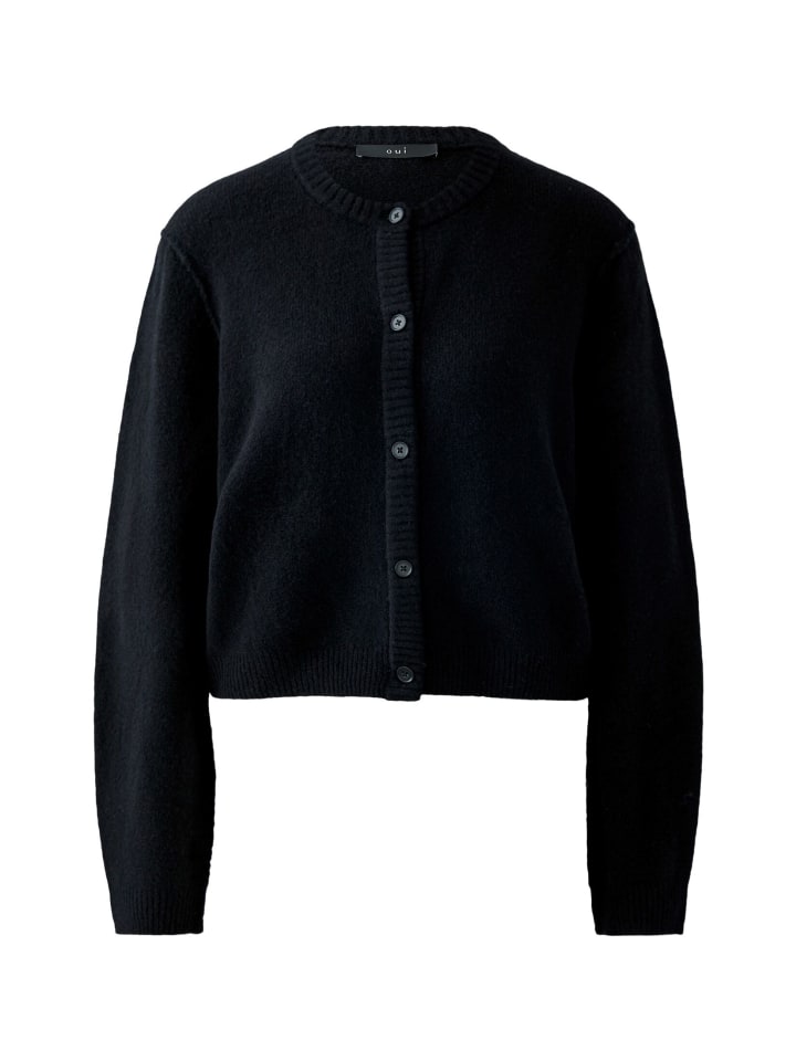 Strickjacke ILAYA in black