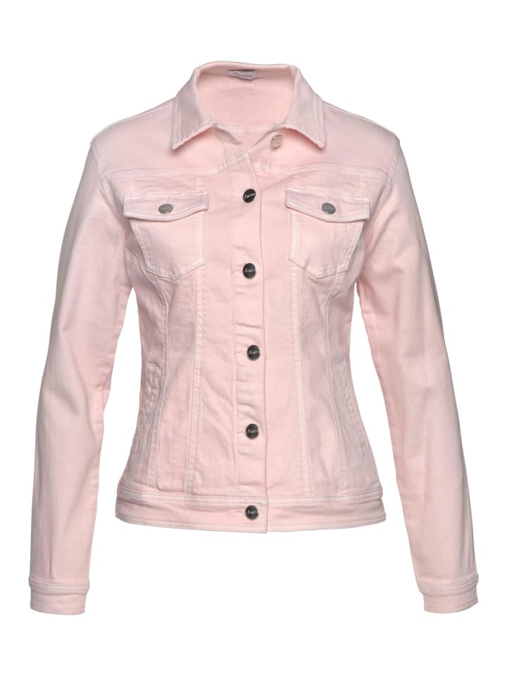 Jeansjacke in rose
