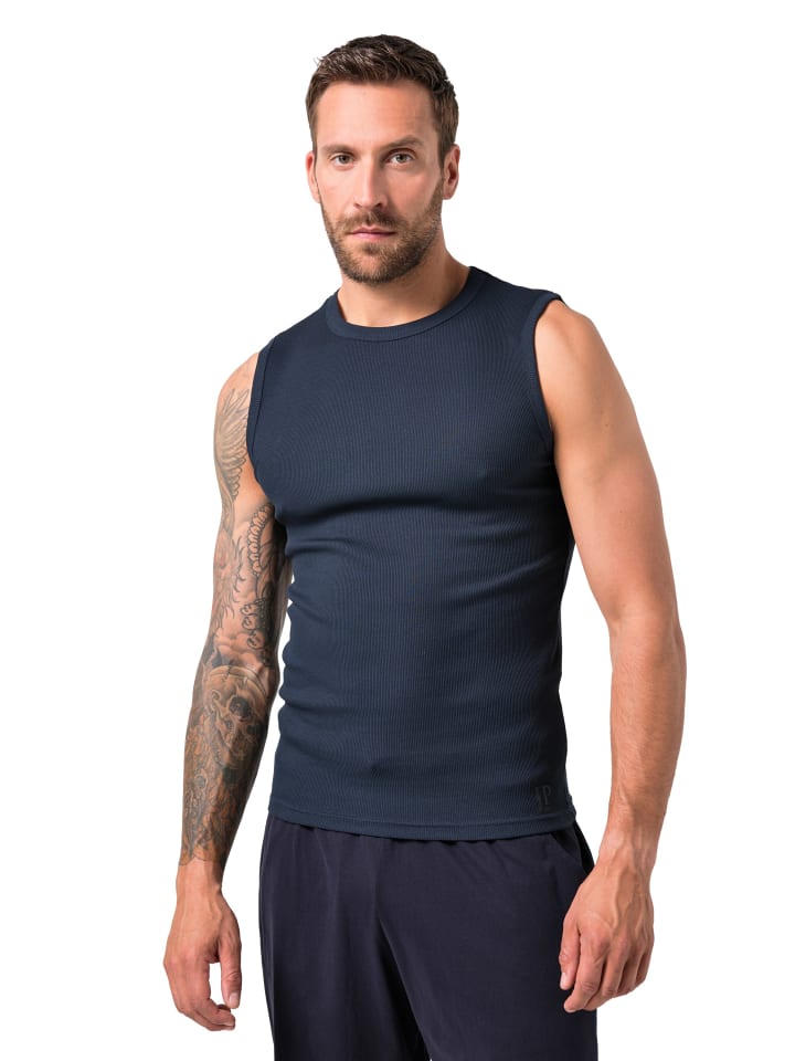 Unterhemd in navy blau
