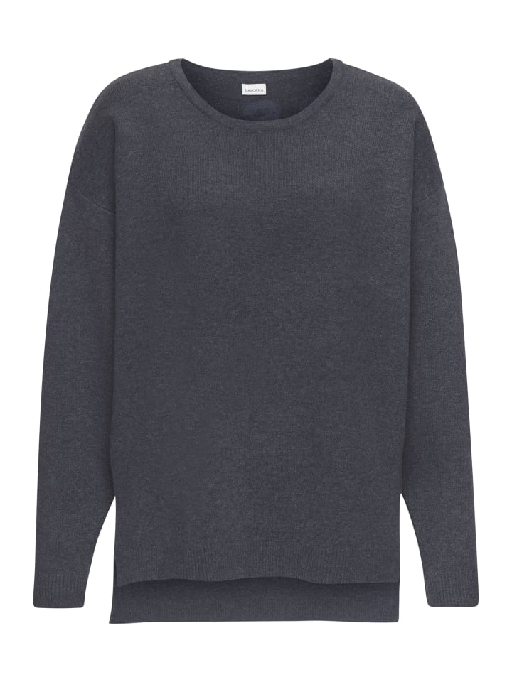 Sweater in blau meliert