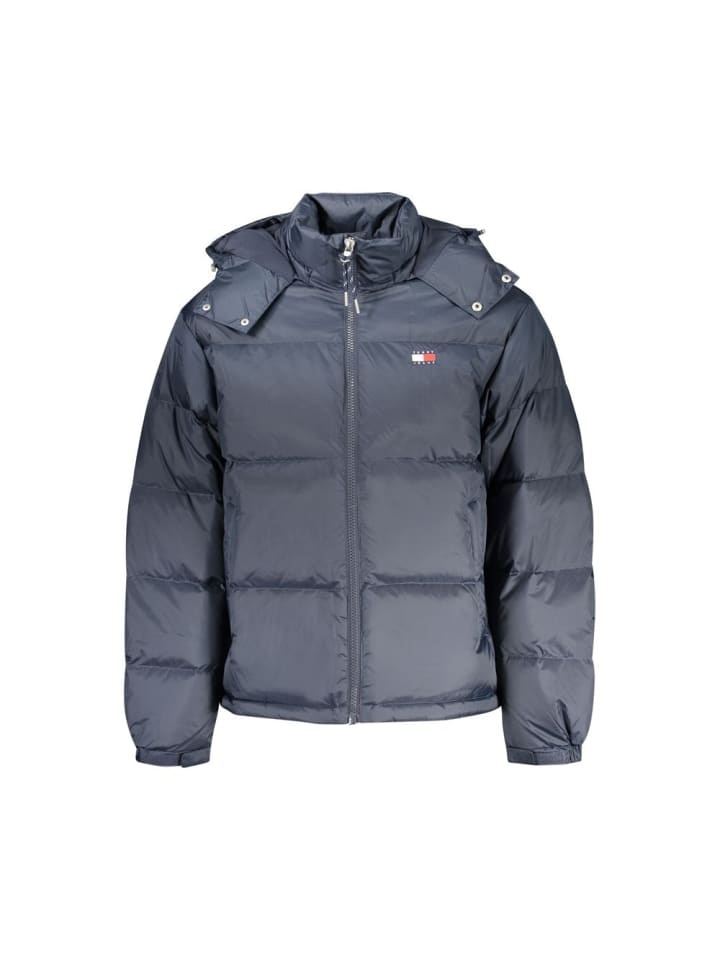 Blau Polyester Herren Jacke