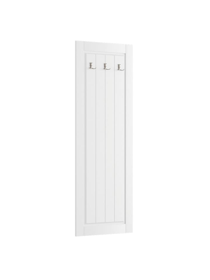 Wandpaneel Belluno Elegante Kiefer weiß (RAL9010) lackiert 47 / 2 / 129cm