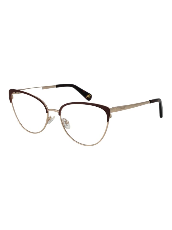 Braun Metall Brille (Fassung)