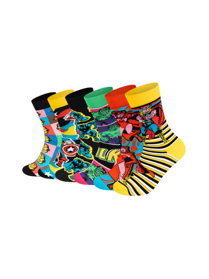 Socken MARVEL™ Avengers Gift Set in Multicolor