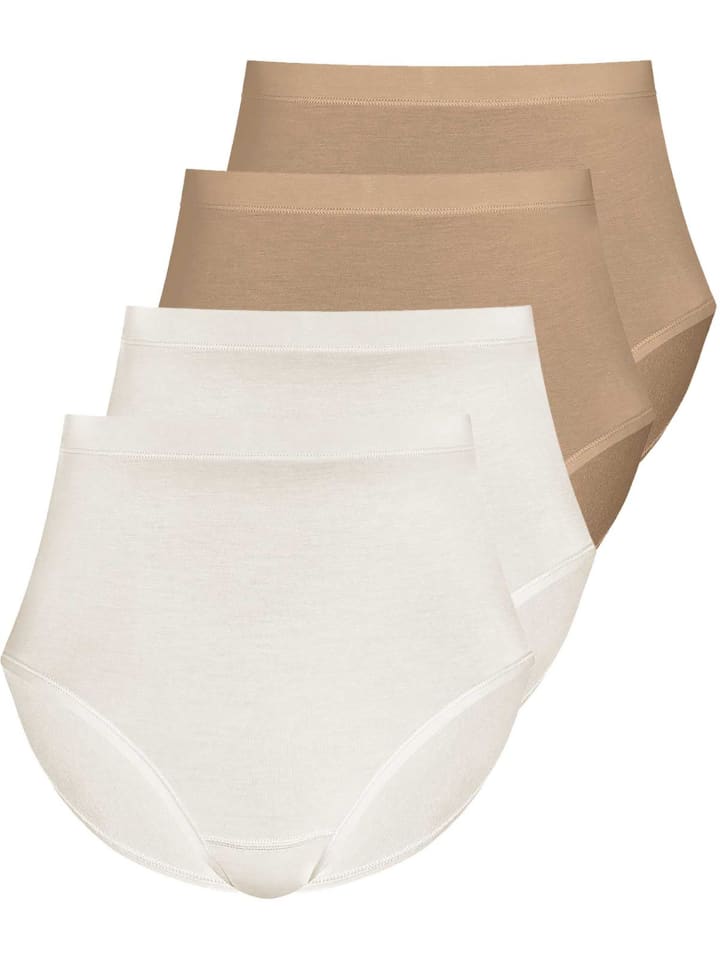 4er Sparpack Slip Maxi in ivory skin