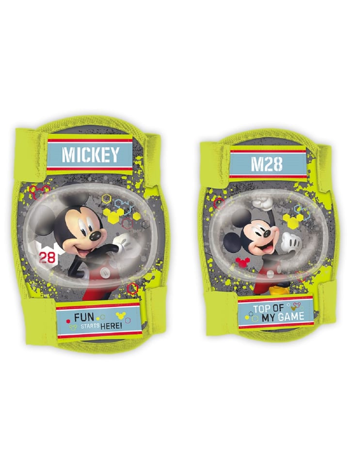 Disney Mickey Knie- und Ellbogenschützer Sicherer Schutz in Grün